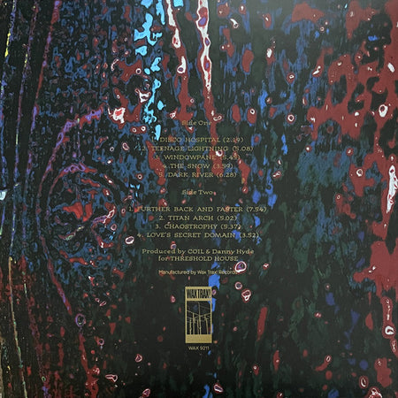 Coil : Love's Secret Domain (LP, Album, Ltd, RE, RM, Dar)