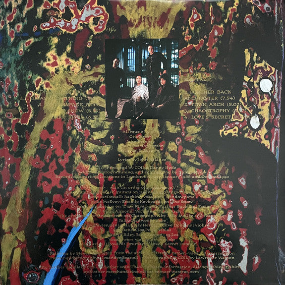 Coil : Love's Secret Domain (LP, Album, Ltd, RE, RM, Dar)