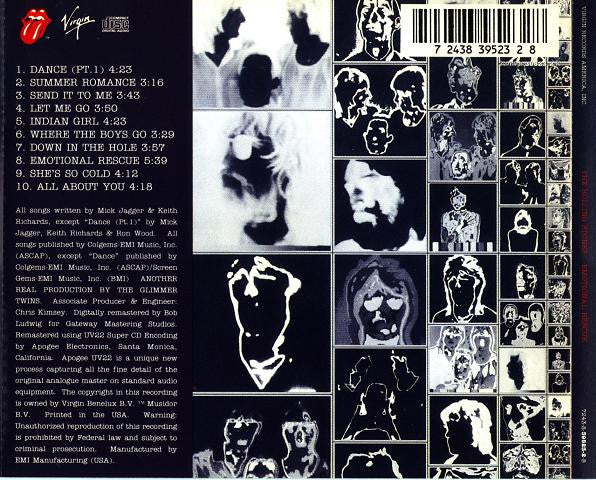 The Rolling Stones : Emotional Rescue (CD, Album, RE, RM)