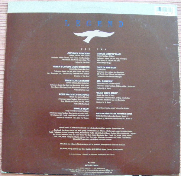 Lynyrd Skynyrd : Legend (LP, Album, Pin)