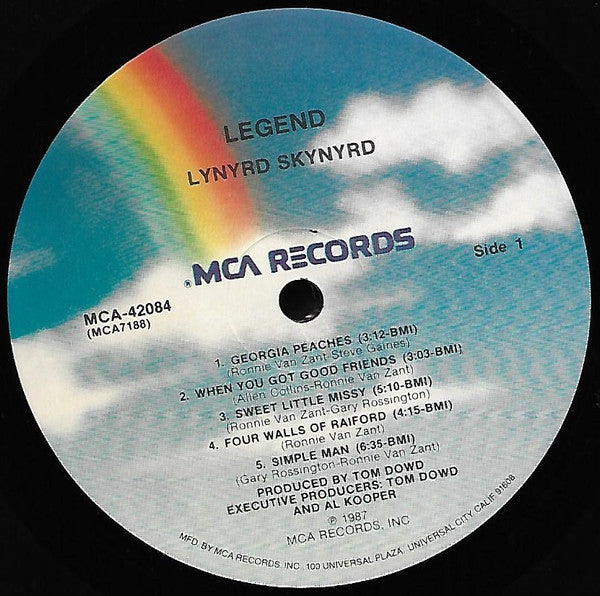 Lynyrd Skynyrd : Legend (LP, Album, Pin)