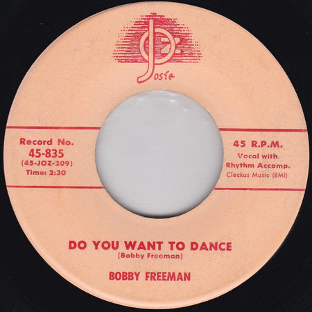 Bobby Freeman : Do You Want To Dance (7", Single, Scr)