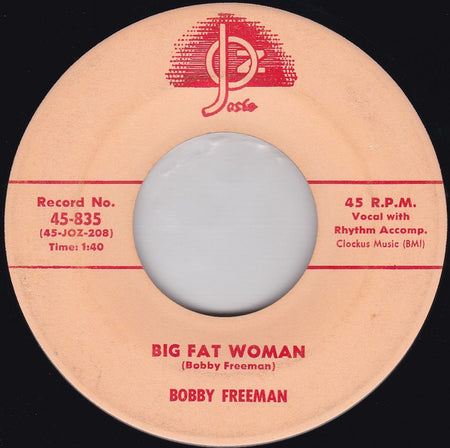 Bobby Freeman : Do You Want To Dance (7", Single, Scr)