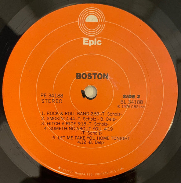 Boston : Boston (LP, Album, Ter)