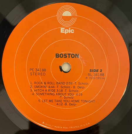 Boston : Boston (LP, Album, Ter)