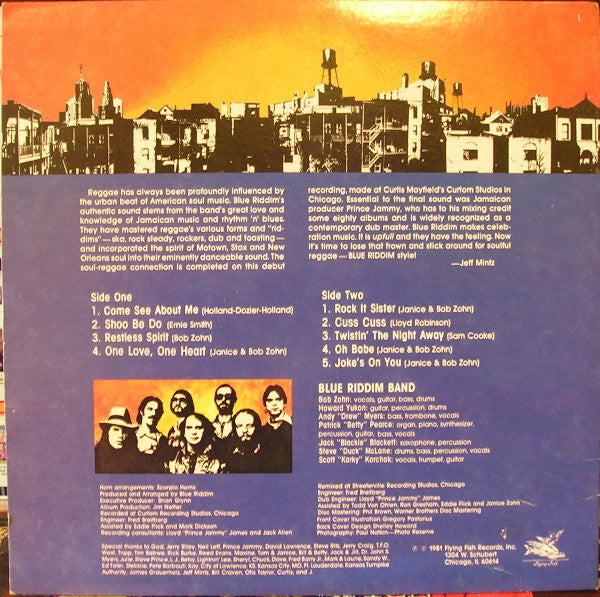Blue Riddim Band : Restless Spirit (LP, Album)