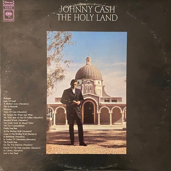 Johnny Cash : The Holy Land (LP, Promo, Ter)