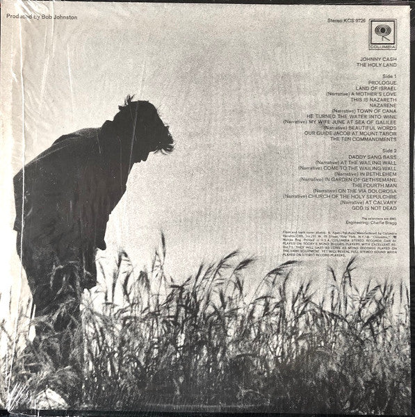 Johnny Cash : The Holy Land (LP, Promo, Ter)