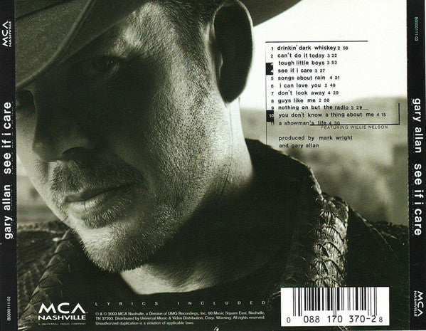 Gary Allan (2) : See If I Care (HDCD, Album)