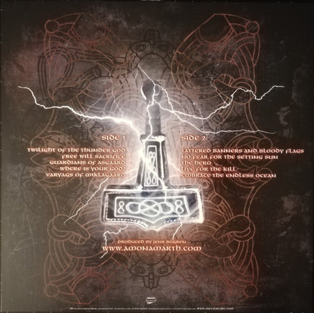 Amon Amarth : Twilight Of The Thunder God (LP, Album, Ltd, RE, Cle)
