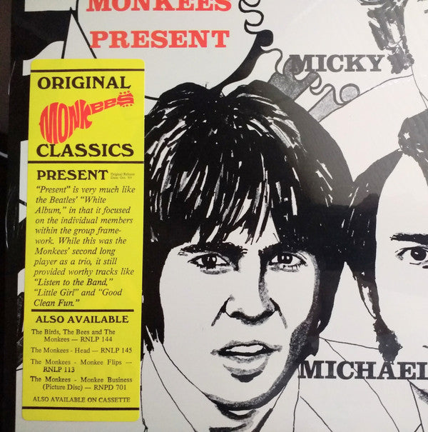 The Monkees : The Monkees Present (LP, Album, RE)
