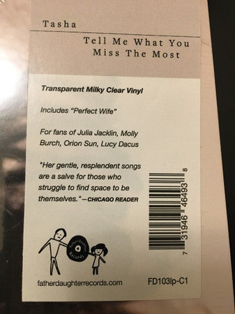 Tasha (32) : Tell Me What You Miss The Most (LP, Album, Tra)