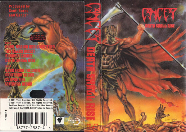 Cancer (3) : Death Shall Rise (Cass, Album)