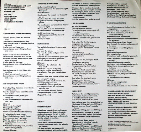 Gentle Giant : Civilian (LP, Album, Ter)