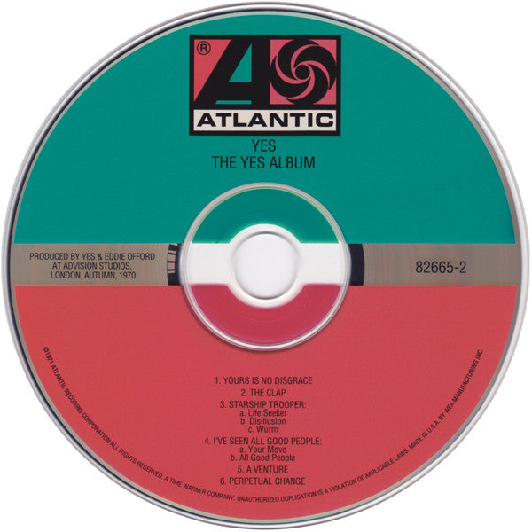 Yes : The Yes Album (CD, Album, RE, RM)