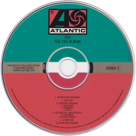 Yes : The Yes Album (CD, Album, RE, RM)
