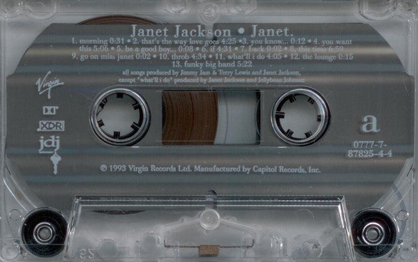 Janet Jackson : Janet. (Cass, Album)