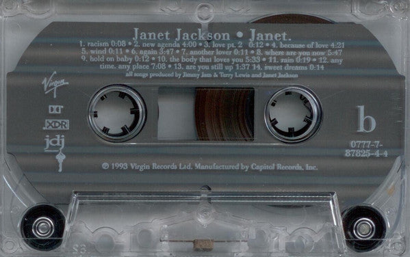Janet Jackson : Janet. (Cass, Album)
