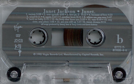Janet Jackson : Janet. (Cass, Album)
