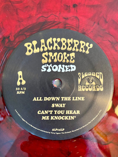 Blackberry Smoke : Stoned (LP, Album, RSD, Red)