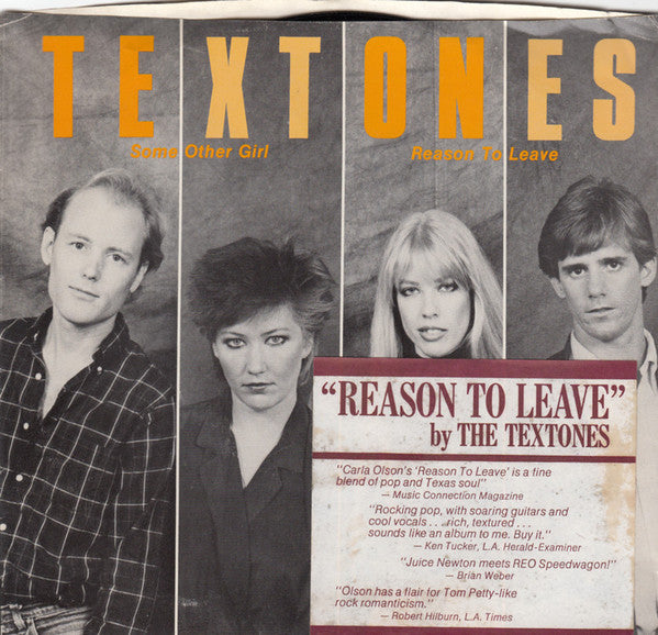 Textones* : Some Other Girl / Reason To Leave (7", Single)