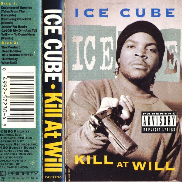 Ice Cube : Kill At Will (Cass, EP, Dol)