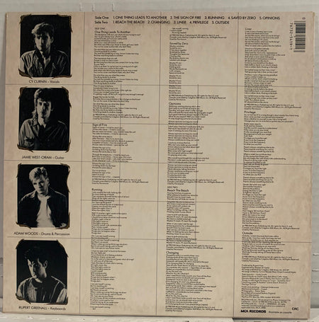 The Fixx : Reach The Beach (LP, Album, Club, Car)