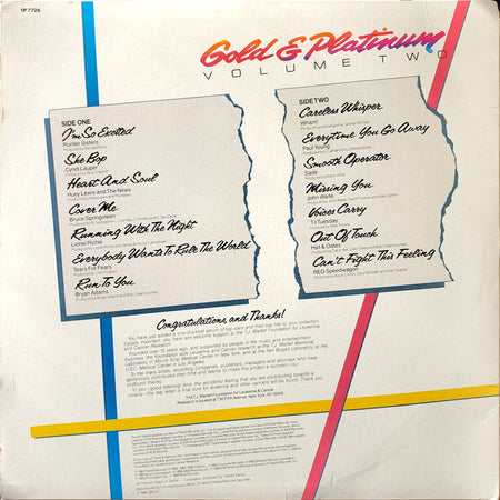 Various : Gold & Platinum Volume Two (LP, Comp, Mix)