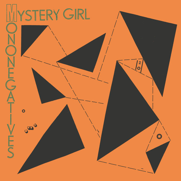 Mystery Girl (4) / MONONEGATIVES : Mystery Girl / Mononegatives Split EP (7", EP)