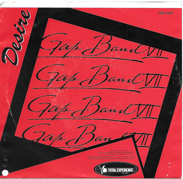 The Gap Band : Desire (7")