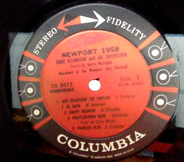 Duke Ellington And His Orchestra : Newport 1958 (LP)