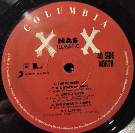 Nas : Illmatic XX (LP, Album, RE, RM)