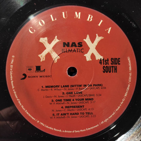 Nas : Illmatic XX (LP, Album, RE, RM)