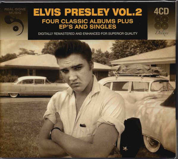 Elvis Presley : Elvis Presley Vol. 2 (Four Classic Albums Plus EP's And Singles) (4xCD, Comp, Dlx, RM)