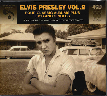 Elvis Presley : Elvis Presley Vol. 2 (Four Classic Albums Plus EP's And Singles) (4xCD, Comp, Dlx, RM)