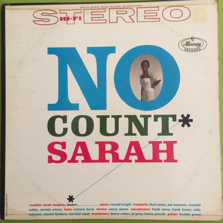 Sarah Vaughan : No Count Sarah (LP)