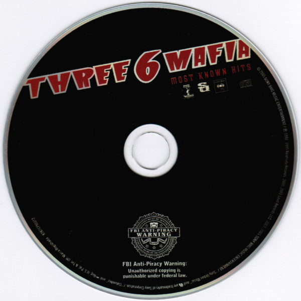 Three 6 Mafia : Most Known Hits (CD, Comp, RE)