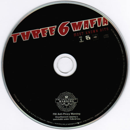 Three 6 Mafia : Most Known Hits (CD, Comp, RE)