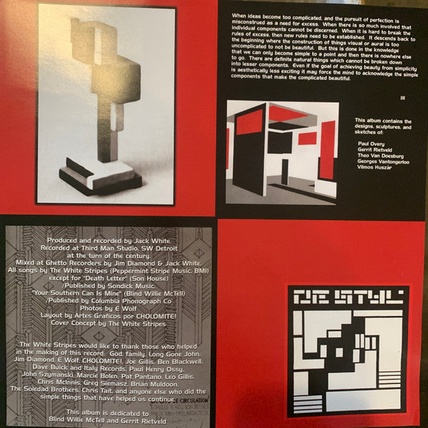 The White Stripes : De Stijl (LP, Album, RE)