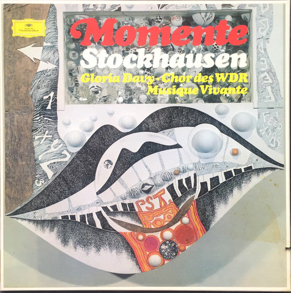 Stockhausen*, Gloria Davy, Chor des WDR*, Musique Vivante* : Momente (3xLP, Album + Box)