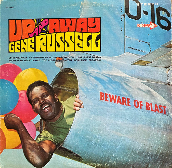 Gene Russell : Up And Away (LP, Album, Promo)
