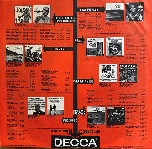 Gene Russell : Up And Away (LP, Album, Promo)