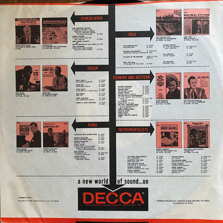 Gene Russell : Up And Away (LP, Album, Promo)