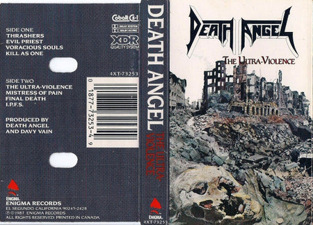 Death Angel (2) : The Ultra-Violence (Cass, Album)
