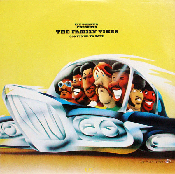 Ike Turner Presents The Family Vibes : Confined To Soul (LP, Album)