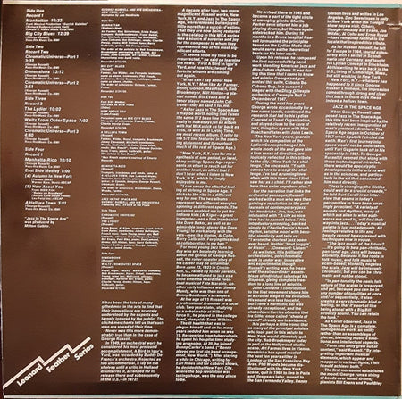 George Russell And His Orchestra* : New York, N.Y. And Jazz In The Space Age (2xLP, Comp, RE)