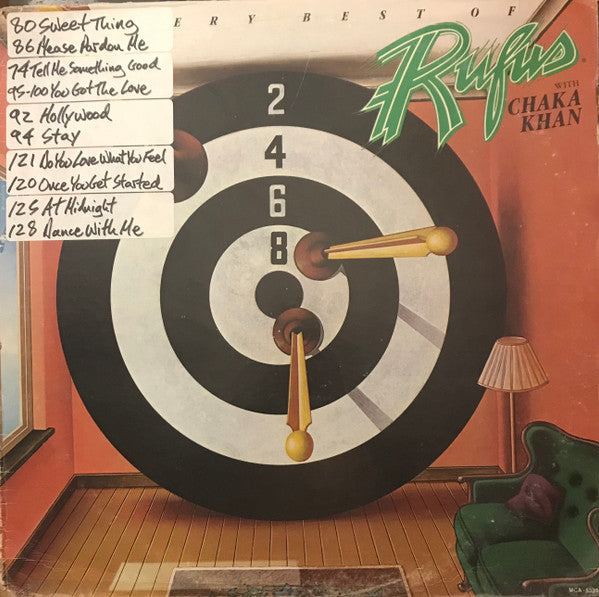 Rufus With Chaka Khan* : The Very Best Of (LP, Comp, Glo)