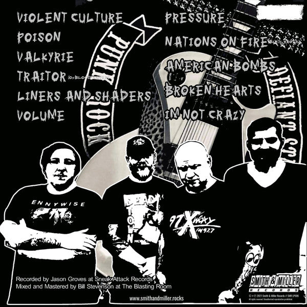 Defiant State : Broken Hearts - Broken Bones (LP, Album, Ltd, Num, Rec)