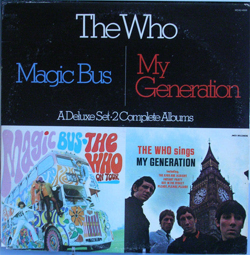 The Who : Magic Bus / My Generation (LP, Album + LP, Album + Comp, Dlx, Gat)