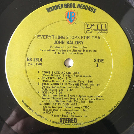 Long John Baldry : Everything Stops For Tea (LP, Gat)